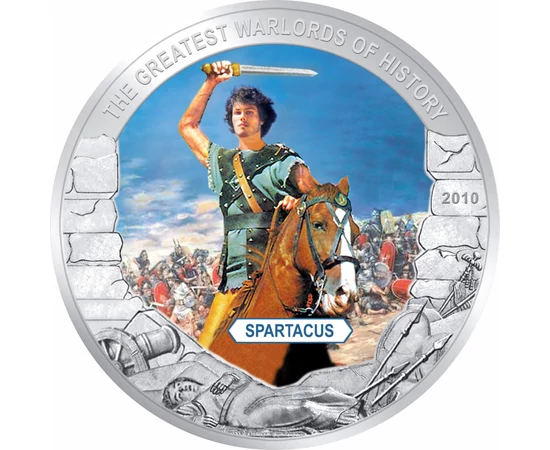 Spartacus, 5 dollár, Libéria, 2010