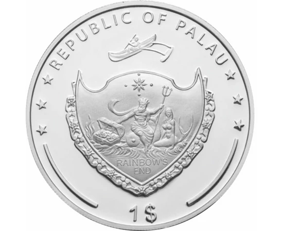 1 dollár  Hunyadi János  Palau 2013 Palau