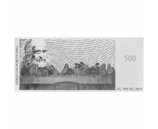 500 évf.Leonardo da Vinci,Ag bj Gyűjteményi darab