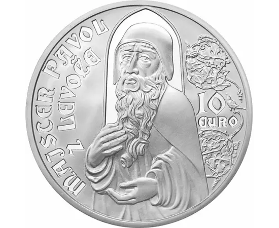 10 eur,Mistr Pavel z Levoče,ez,bu,12 Szlovákia