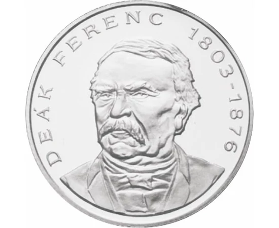 200 forint, Forint klasszikus - ezüst 200 forint, Deák Ferenc, 500-as ezüst, Magyar köztársaság, 1994
