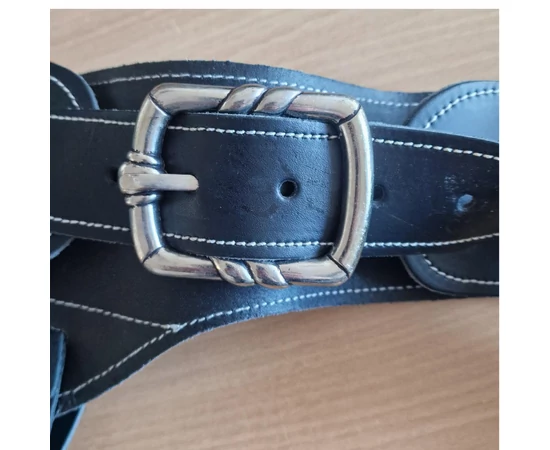 Cowboy fegyvertartó öv, fekete