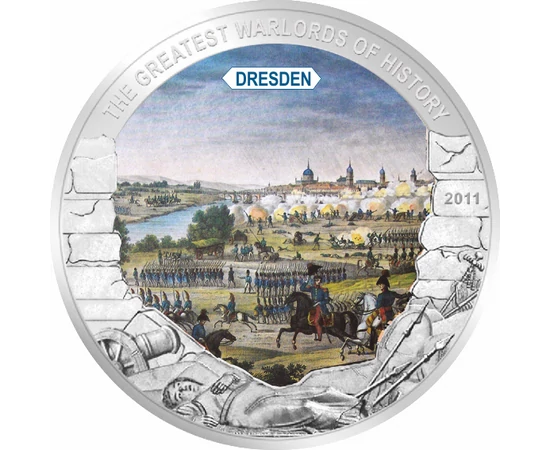 5 dollár Austerlitz - Napóleon 2011 Libéria