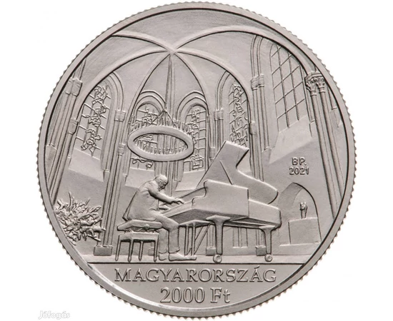 2000 forint, Cziffra György, réz-nikkel, Magyarország, 2021