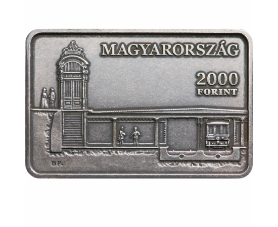 2000 forint, Mil.Földalatti,CuNi,2021 Magyarország
