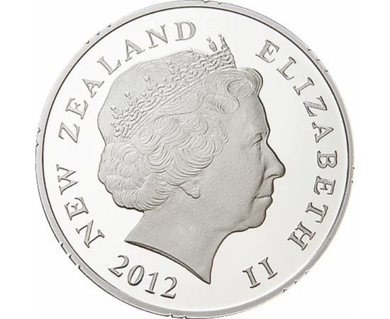 Kulturális örökség, 1 dollár, 1unc színezüst, kristályüveg állványban