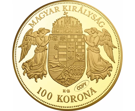 100 korona aranyozott utánveret, A legnagyobb névértékű aranykorona