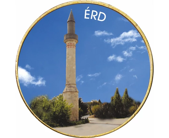 // 1 euró, Érd - a virágzó kertváros, egyedi színes érme, CuNi, Európai Unió, 2002-2023 // 