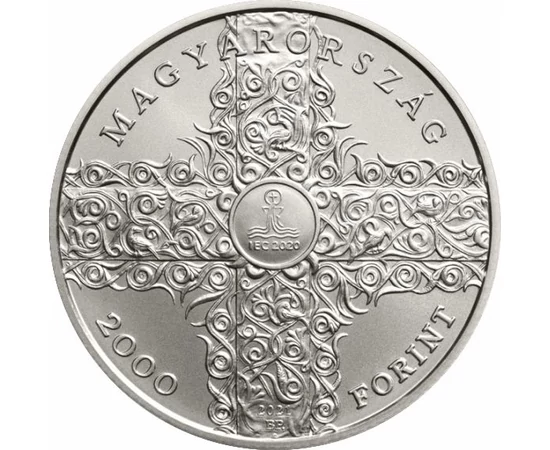 2000 forint, 52. Eucharisztikus Kongresszus, réz-nikkel, Magyarország, 2021