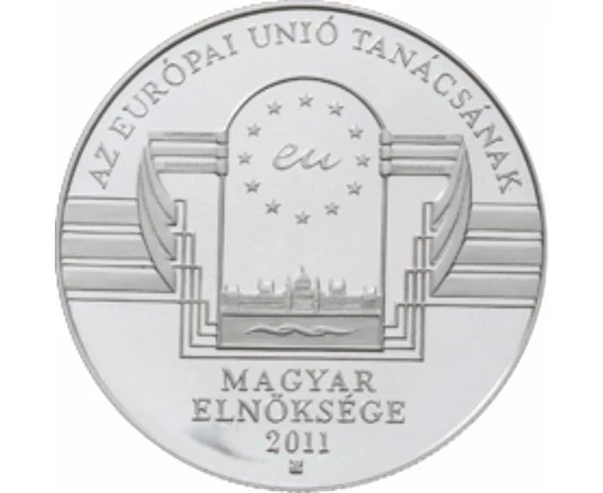 EU elnökség, 925-ös ezüst, Magyarország, 2011