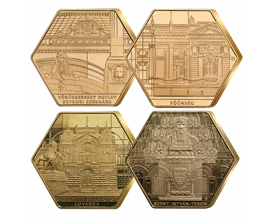 Vöröskereszt Egylet, Szent István-terem, Lovarda, Főőrség, 4x3000 ft