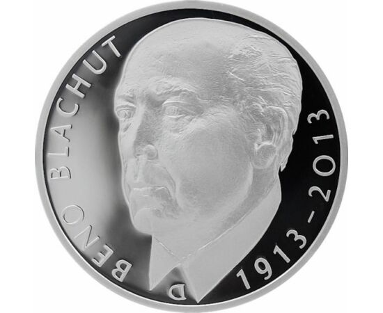 Beno Blachut, 500 korona, ezüst, Csehország, 2013