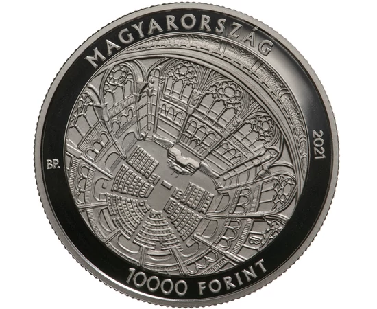 Magyarország Alaptörvénye 10 éves, 10000 Ft, ezüst, 2021