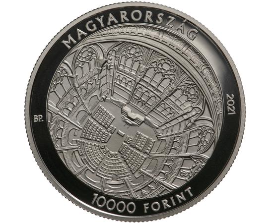 Magyarország Alaptörvénye 10 éves, 10000 Ft, ezüst, 2021