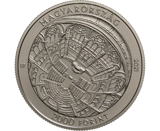 Magyarország Alaptörvénye 10 éves, 2000 Ft, réz-nikkel, 2021