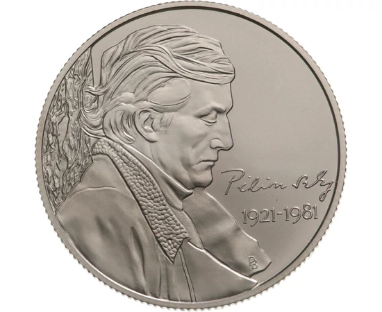 Pilinszky János, 2000 Ft, réz-nikkel, Magyarország, 2021