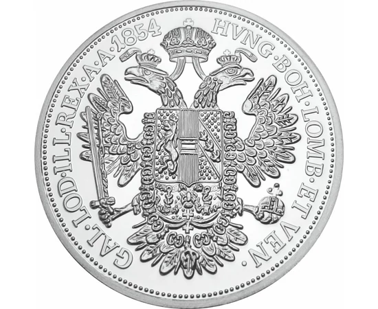egy gulden utánveret érem, ezüstözött rézötvözet, Királyi eljegyzés