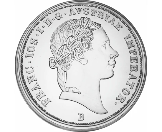 Ferenc József tallérja, 1853,  utánveret