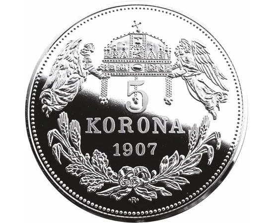 20 éves az EU csatlakozás, festett színezett emlékérem