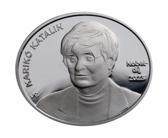 Karikó Katalin, 7500 forint, ezüst, Magyarország, 2024