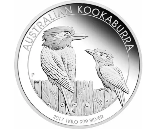 30 dollár, Kookaburra,1 kg, Ag,2017 Ausztrália
