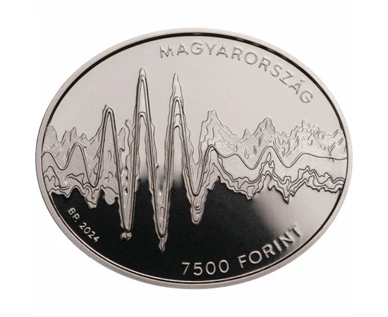 Krausz Ferenc, 7500 Ft, ezüst, Magyarország, 2024