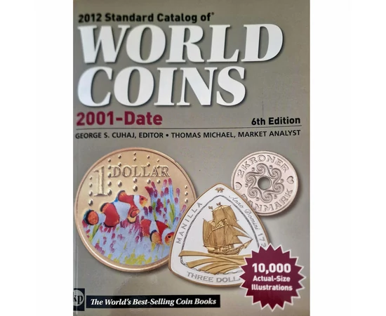 Érmekatalógus World Coins 2001-2012 Krause-Mishler (angol nyelvű)