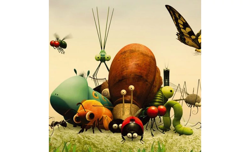 Színpompás állatkert az „érmetárolóban”