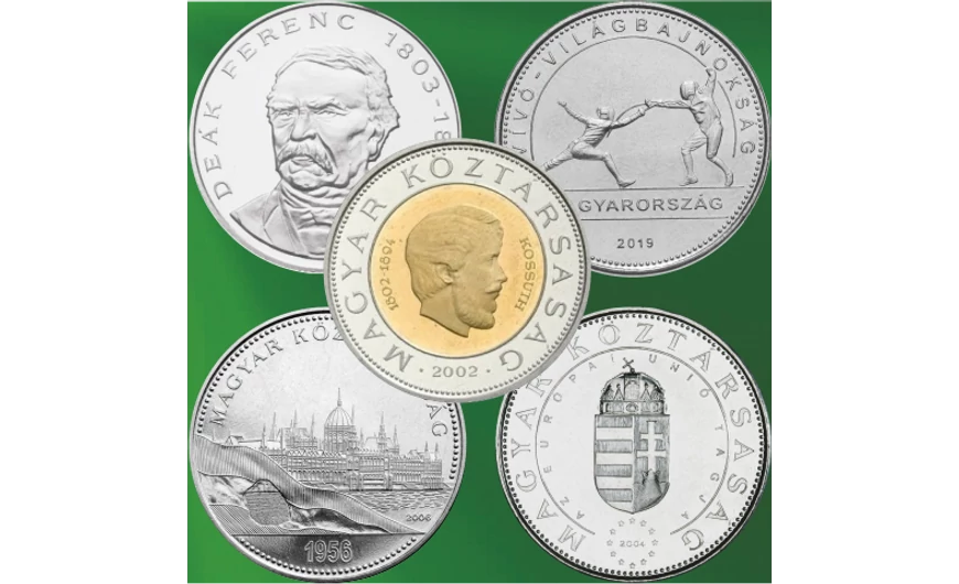 Jubileumi forgalmi érmék - II. RÉSZ: 50 forintosok